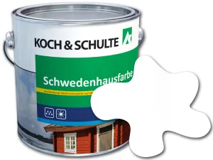 Schwedenhausfarbe Weiß