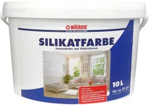 Silikatfarbe innen matt | 10 L | Weiß - Wilckens