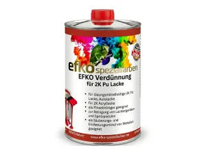 Verdünnung für 2K PU Lacke | 1 Liter