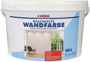 Waschfeste Wandfarbe | 10 L | Weiß - Wilckens