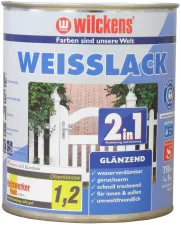 Weisslack 2in1 | glänzend | 750 ml - Wilckens
