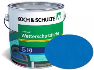 Wetterschutzfarbe Himmelblau Lignolan®