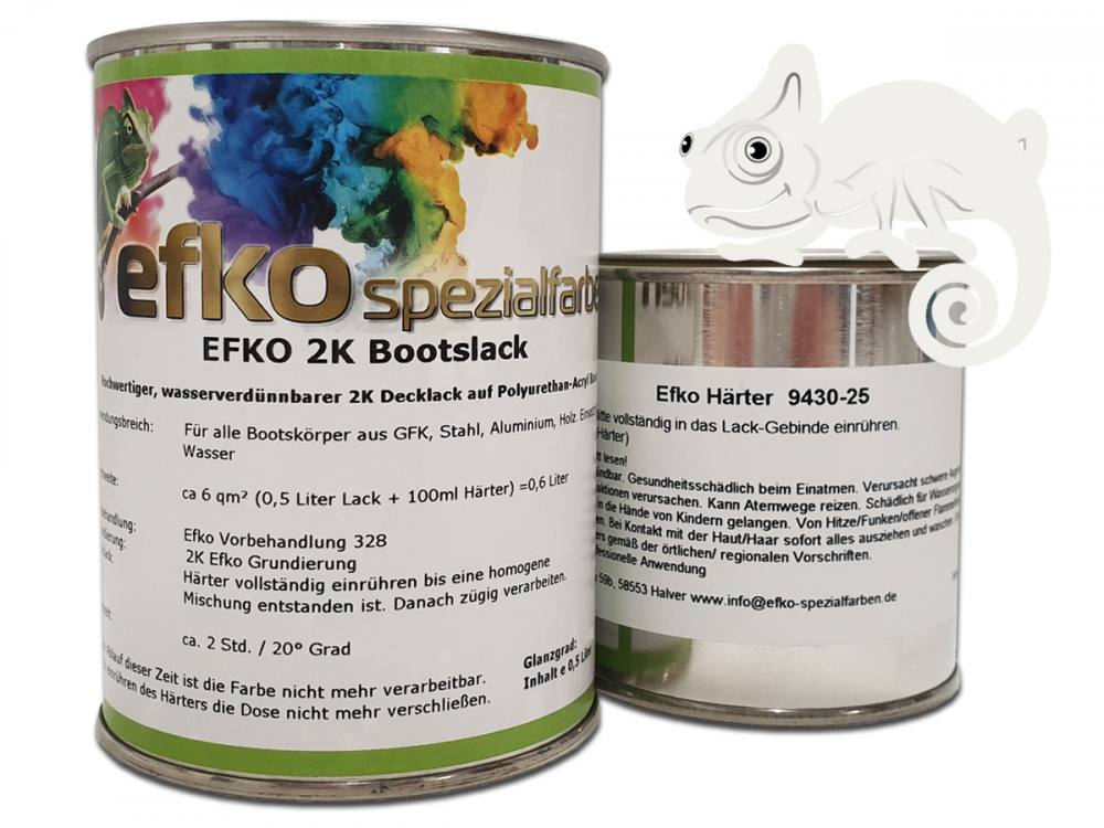 Bootslack Verkehrsweiß RAL9016 matt