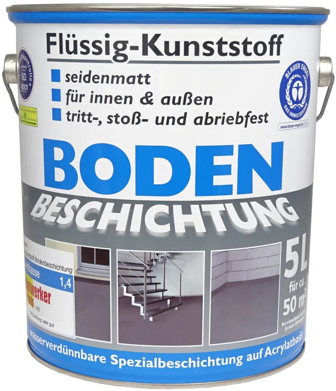 Flüssig-Kunststoff Bodenbeschichtung, 5 L