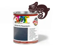 2K Fliesenfarbe Schwarzrot RAL 3007