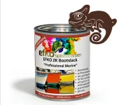 2K Bootslack Professional Marine Mahagonibraun RAL 8016