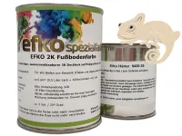 2K Fußbodenfarbe Hellelfenbein RAL 1015 matt