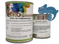 2K Fußbodenfarbe Brillantblau RAL 5007 seidenglänzend