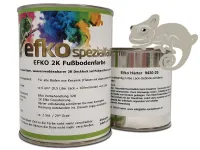 2K Fußbodenfarbe Kieselgrau RAL 7032 matt