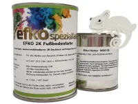 2K Fußbodenfarbe Grauweiß RAL 9002 matt