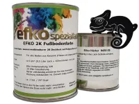 2K Fußbodenfarbe Tiefschwarz RAL 9005 seidenglänzend