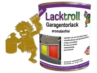 Garagentorlack Currygelb RAL 1027