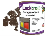 Garagentorlack Sepiabraun RAL 8014