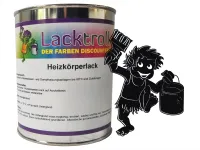 Heizkörperlack Tiefschwarz RAL 9005