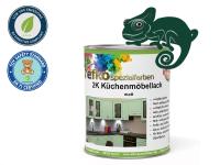 2K Küchenmöbellack Moosgrün RAL 6005 Set
