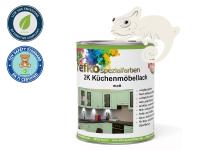 2K Küchenmöbellack Reinweiß RAL 9010 Set