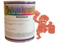 Möbellack spielzeugsicher - Lachsorange RAL 2012