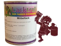 Möbellack spielzeugsicher - Weinrot RAL 3005