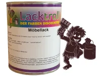 Möbellack spielzeugsicher - Schwarzrot RAL 3007