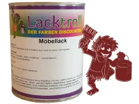 Möbellack spielzeugsicher - Braunrot RAL 3011