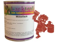 Möbellack spielzeugsicher - Korallenrot RAL 3016