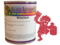 Möbellack spielzeugsicher - Erdbeerrot RAL 3018