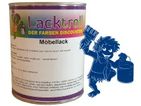 Möbellack spielzeugsicher - Ultramarinblau RAL 5002