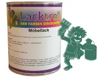 Möbellack spielzeugsicher - Patinagrün RAL 6000