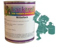 Möbellack spielzeugsicher - Minttürkis RAL 6033