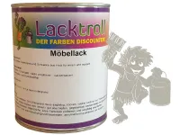 Möbellack spielzeugsicher - Seidengrau RAL 7044