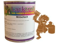 Möbellack spielzeugsicher - Ockerbraun RAL 8001