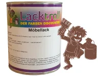 Möbellack spielzeugsicher - Signalbraun RAL 8002