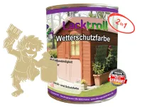 Wetterschutzfarbe 2in1 Grünbeige RAL 1000