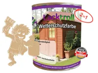 Wetterschutzfarbe Beige RAL 1001