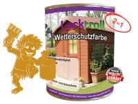 Wetterschutzfarbe 2in1 Honiggelb RAL 1005
