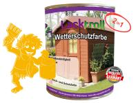 Wetterschutzfarbe 2in1 Verkehrsgelb RAL 1023