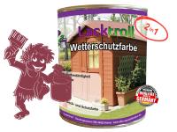 Wetterschutzfarbe 2in1 Rotviolett RAL 4002