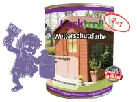 Wetterschutzfarbe Blaulila RAL 4005