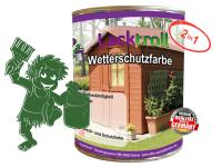 Wetterschutzfarbe 2in1 Smaragdgrün RAL 6001