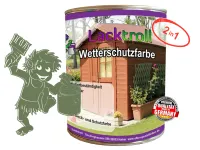 Wetterschutzfarbe 2in1 Resedagrün RAL 6011