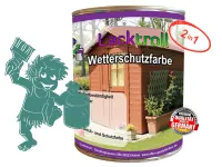 Wetterschutzfarbe 2in1 Minttürkis RAL 6033