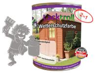 Wetterschutzfarbe 2in1 Platingrau RAL 7036