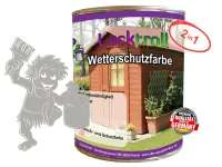 Wetterschutzfarbe Achatgrau RAL 7038