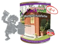 Wetterschutzfarbe 2in1 Telegrau 1 RAL 7045