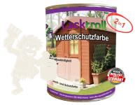Wetterschutzfarbe 2in1 Reinweiß RAL 9010