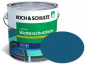 Wetterschutzfarbe Azurblau RAL 5009 Lignolan®