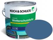 Wetterschutzfarbe Brillantblau RAL 5007 Lignolan®