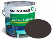 Wetterschutzfarbe Graubraun RAL 8019 Lignolan®