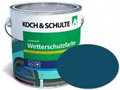 Wetterschutzfarbe Grünblau RAL 5001 Lignolan®