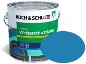 Wetterschutzfarbe Himmelblau RAL 5015 Lignolan®